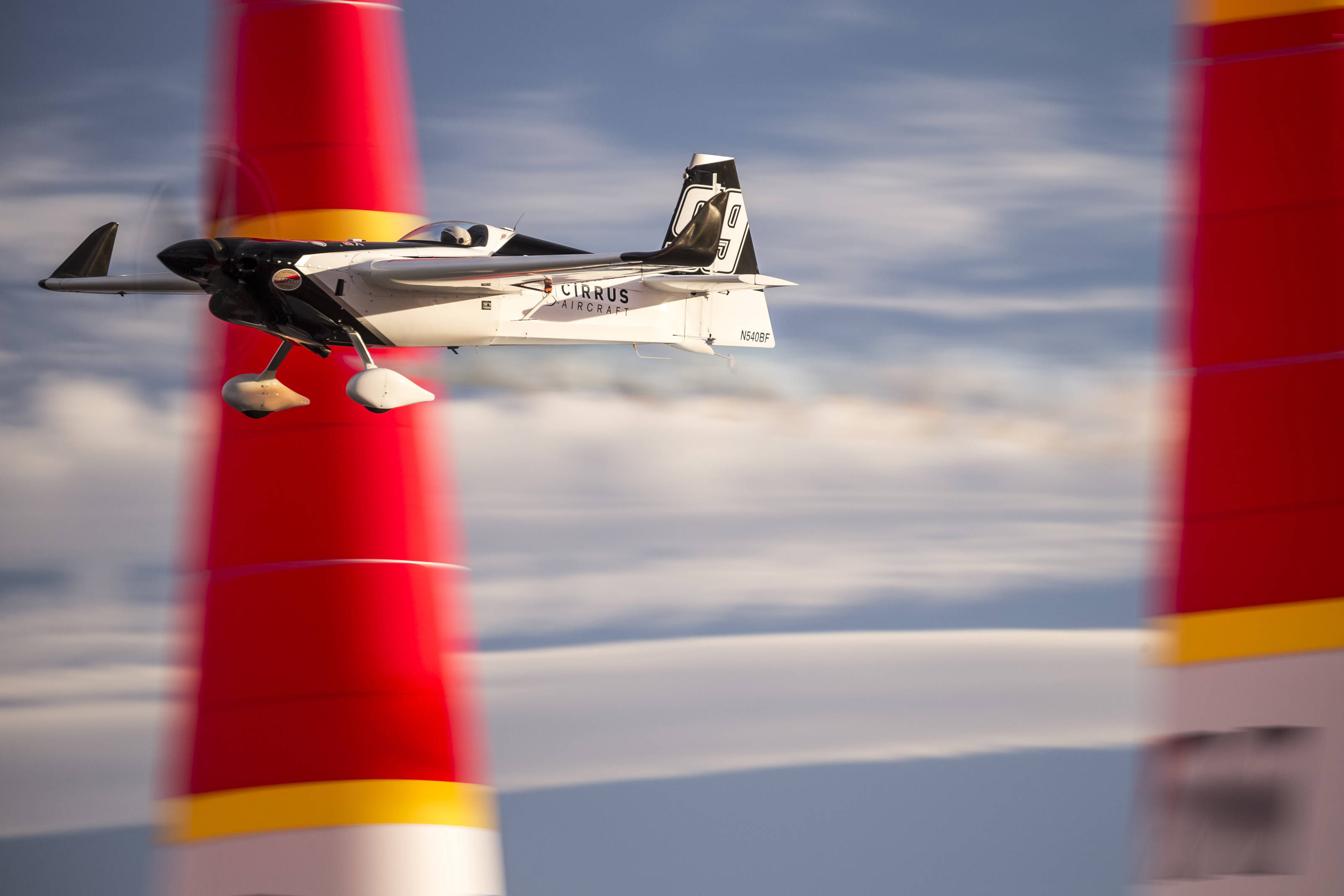 Michael Goulian performs during a practice session at Las Vegas Motor Speedway on Oct. 14. Photo by Chris Tedesco/Red Bull Content Pool.