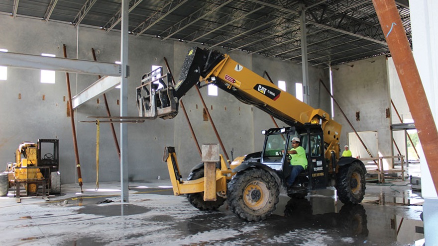 TRU Simulation and Training is adding a 30,000-square-foot addition to its Lutz, Florida, ProFlight Pilot Training Center near Tampa to house four additional full-motion advanced flight simulators, classrooms, and training aids. Photo courtesy of the Pasco County Economic Development Council.