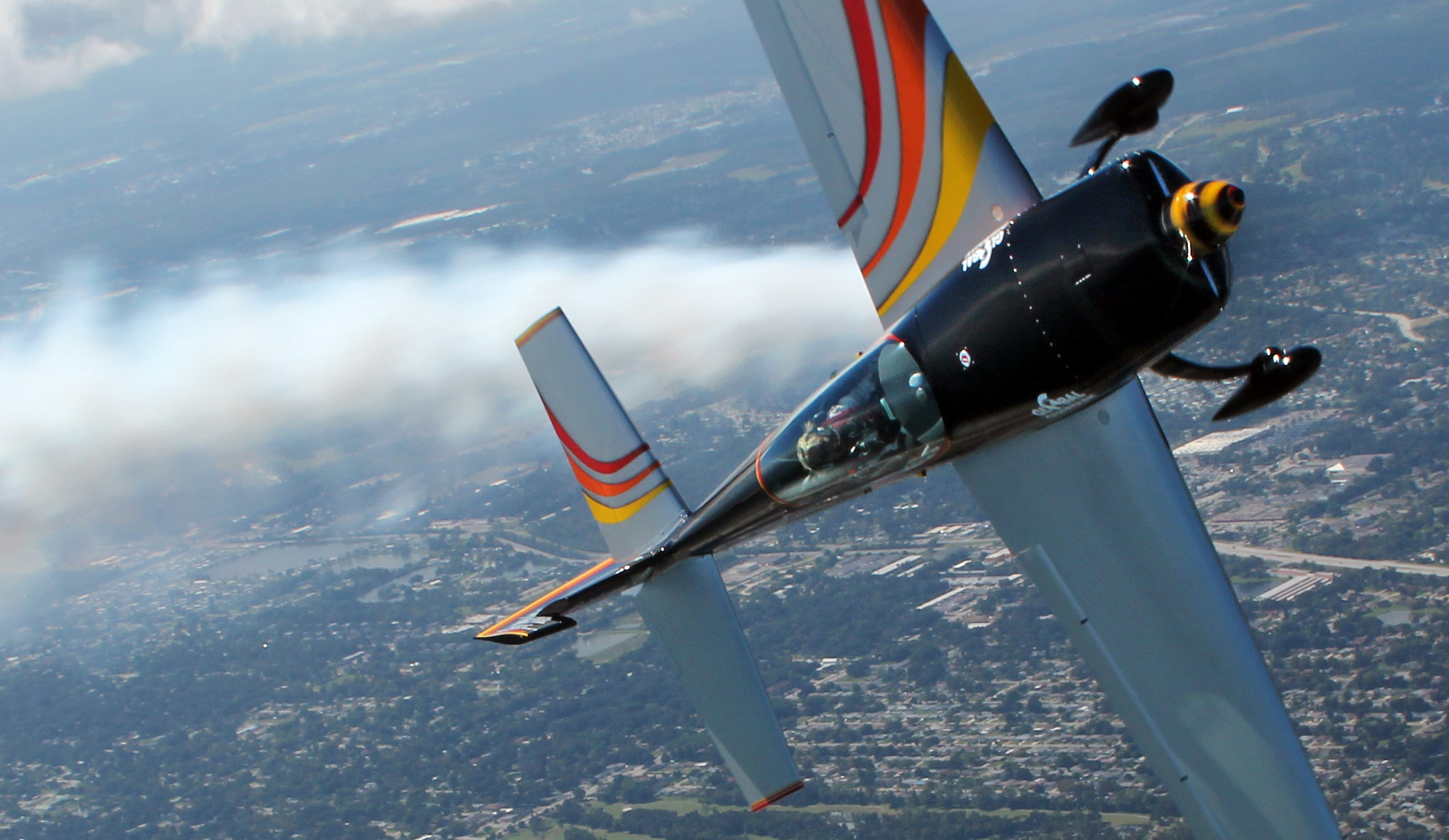 Patty Wagstaff has helped many pilots get comfortable in unusual attitudes. Photo by Nick HalSeth/PulseVisuals.com, courtesy of Patty Wagstaff Aviation Safety. 