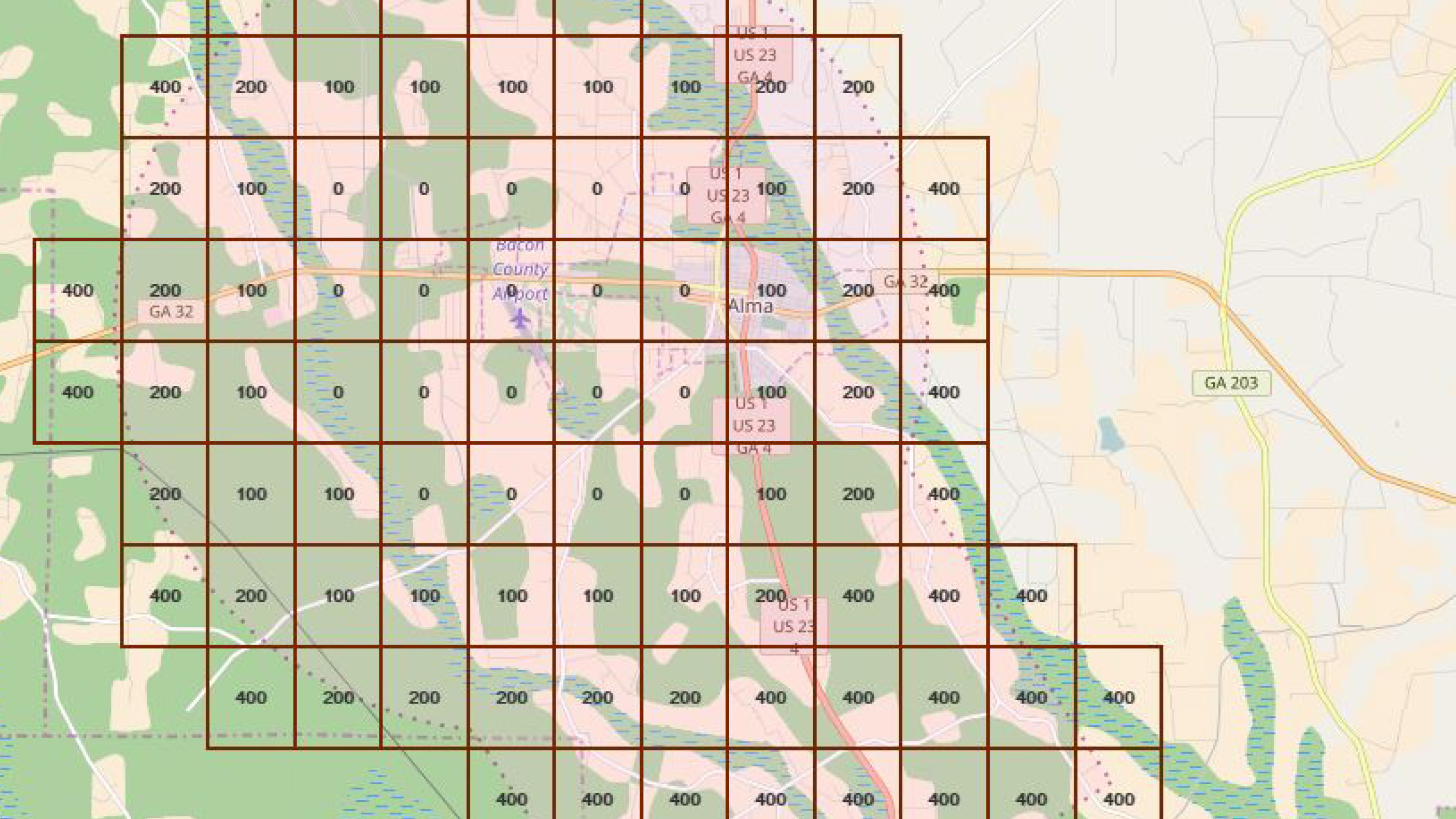 faa restricted airspace map