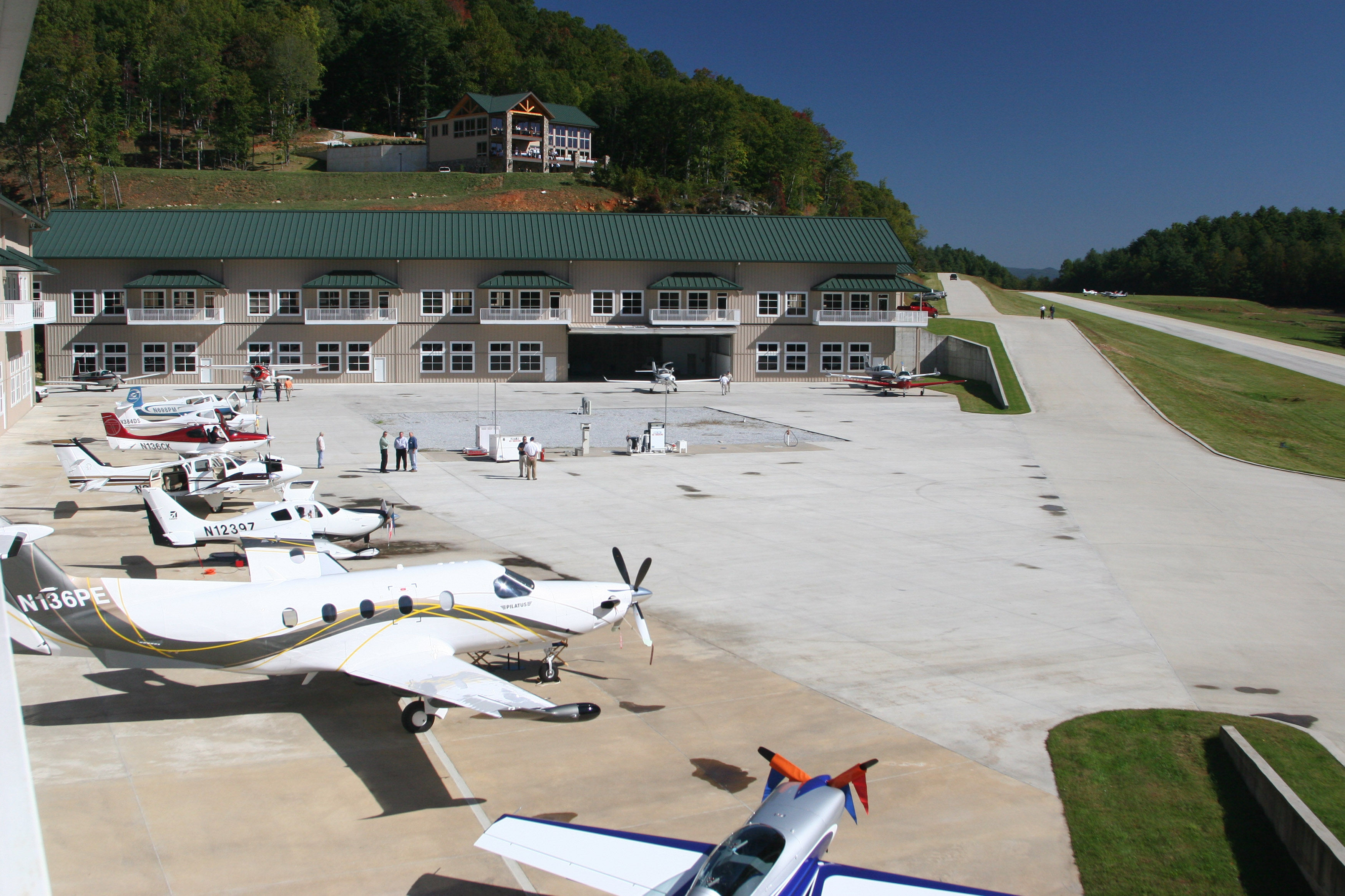 Heaven's Landing is a mountain airstrip community nestled among the Appalachian Mountains in Georgia's Rabun County. Photo courtesy of Heaven's Landing.