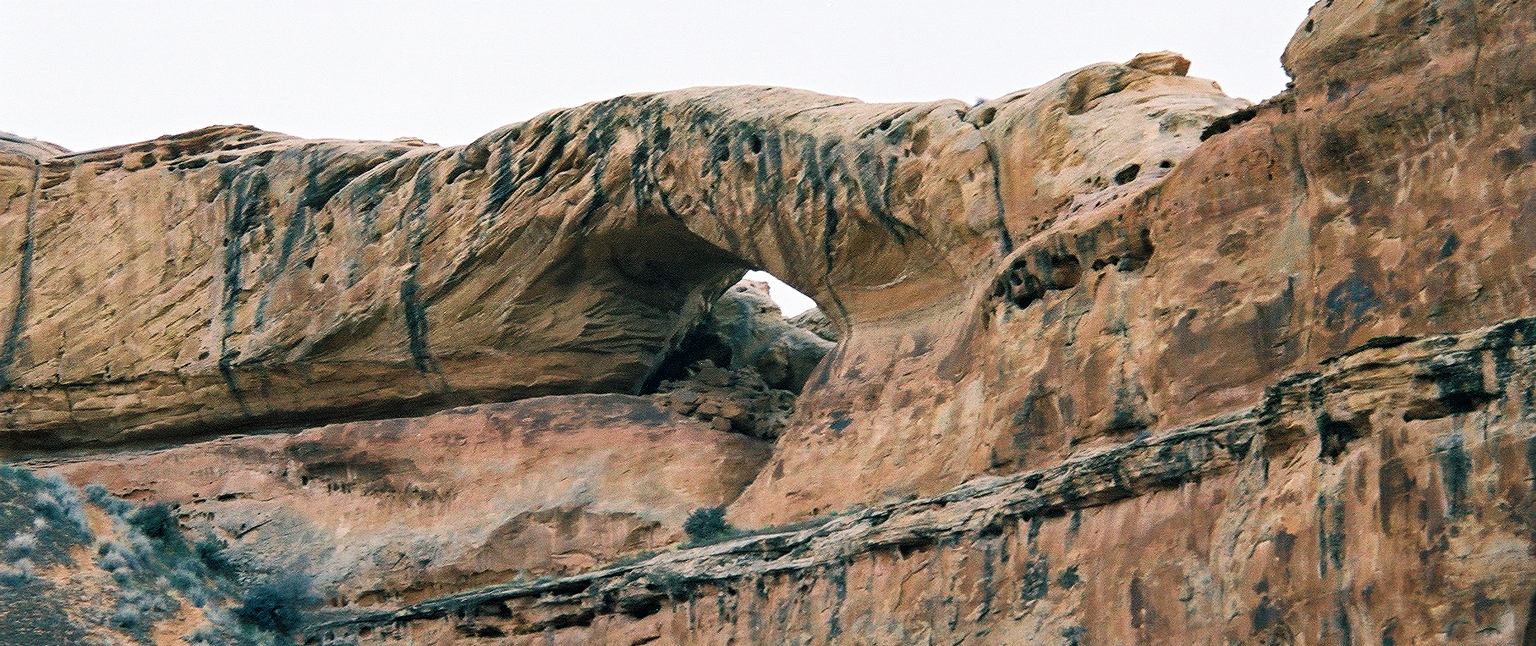 Angel Arch, in Robber’s Roost Canyon. Photo by John Styrnol.