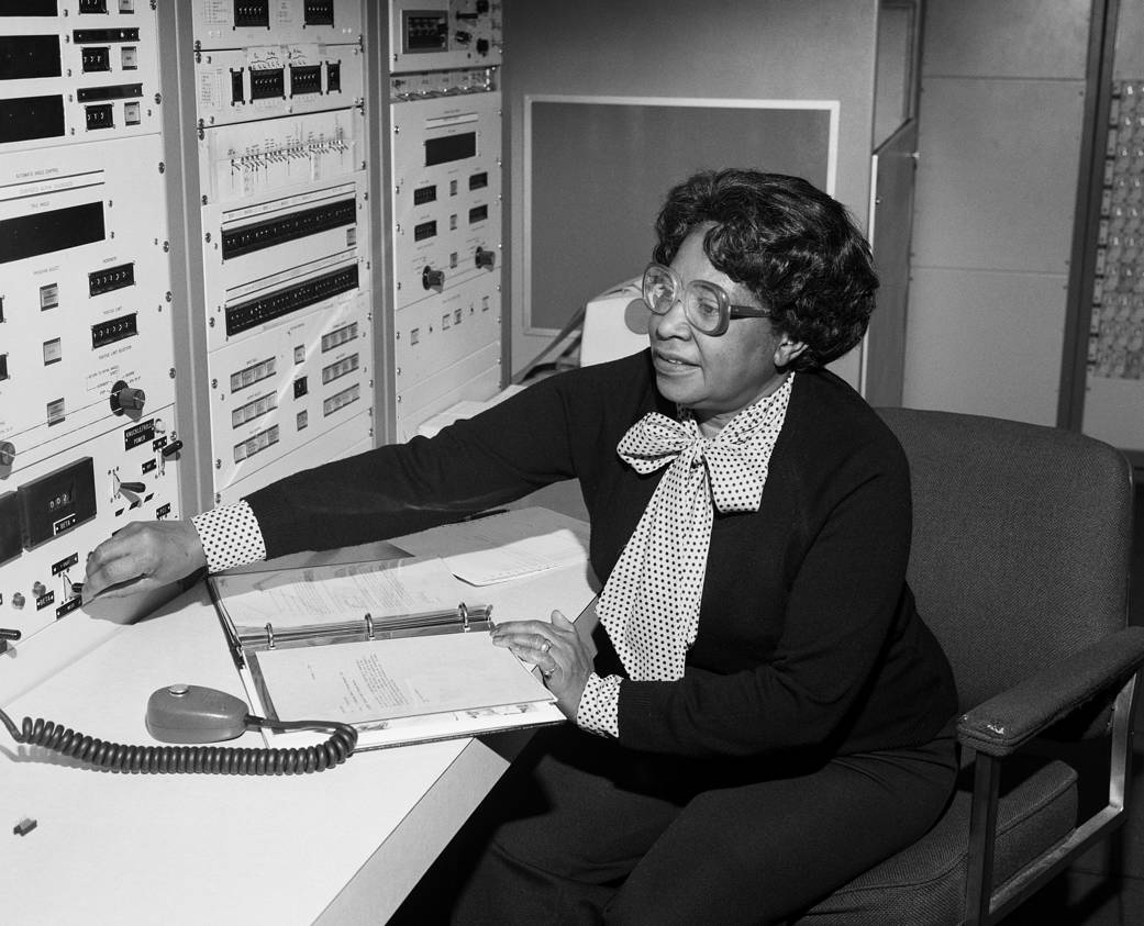 Mary Jackson at NASA's Langley, Virginia, facility. Photo courtesy of NASA.