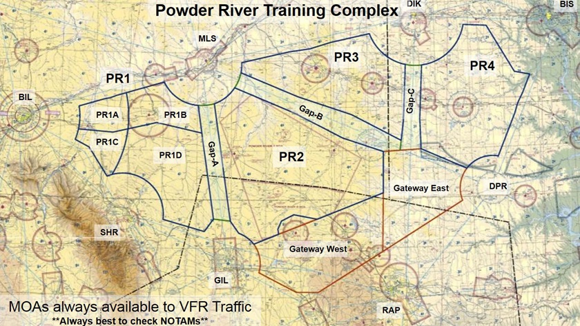 A large-force exercise named Combat Raider will take place March 14 to 16 in the Powder River Training Complex. Click to view larger image.