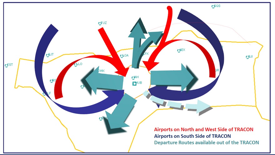 The FAA has released a flight advisory for the upcoming Super Bowl in Houston. Image courtesy of the FAA.