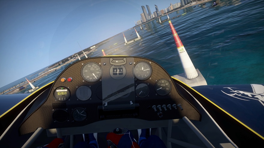 Red Bull Air Race The Game was released for PC on Jan. 25. Image courtesy of Red Bull Content Pool.