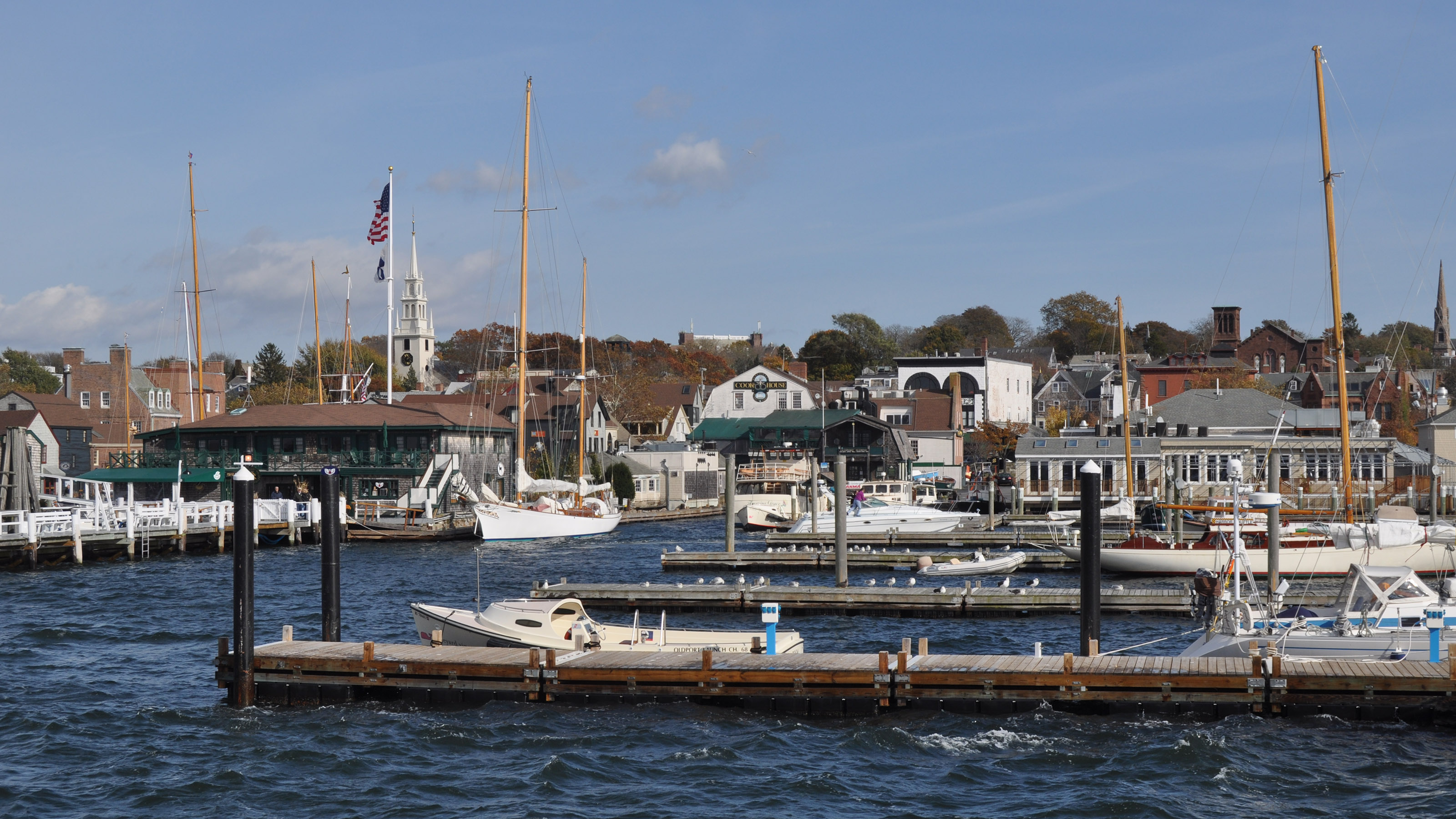Bannister's Wharf in Newport, Rhode Island