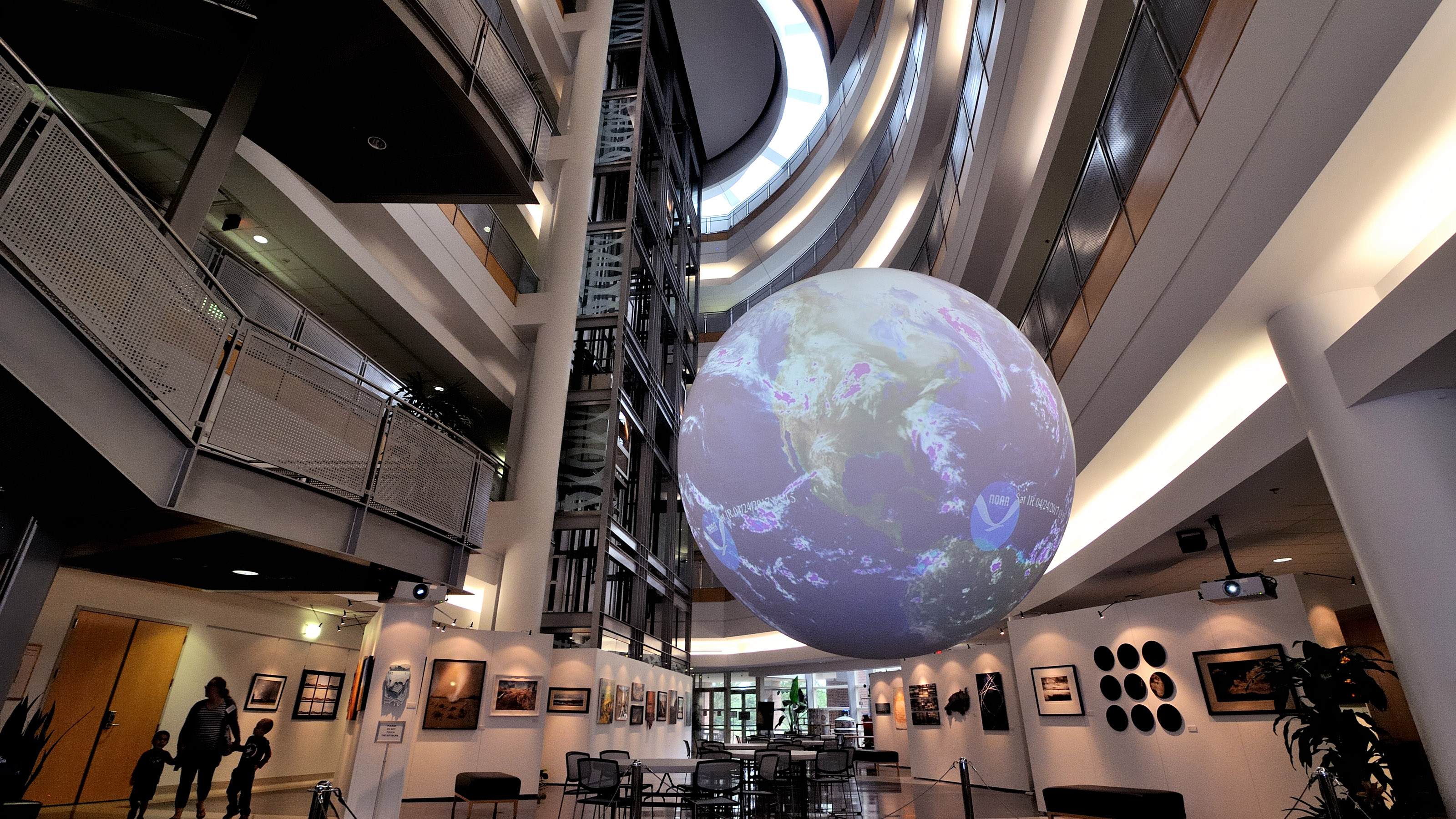 The National Weather Center in Norman, Oklahoma. Photo by Mike Collins.