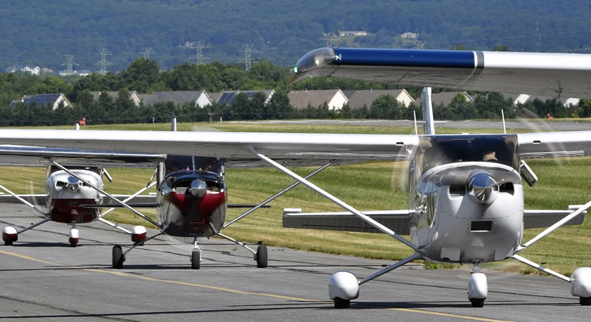 The Air Race Classic has been canceled for 2020 because of the coronavirus pandemic. Photo by David Tulis of the 2017 race that started in Frederick, Maryland.