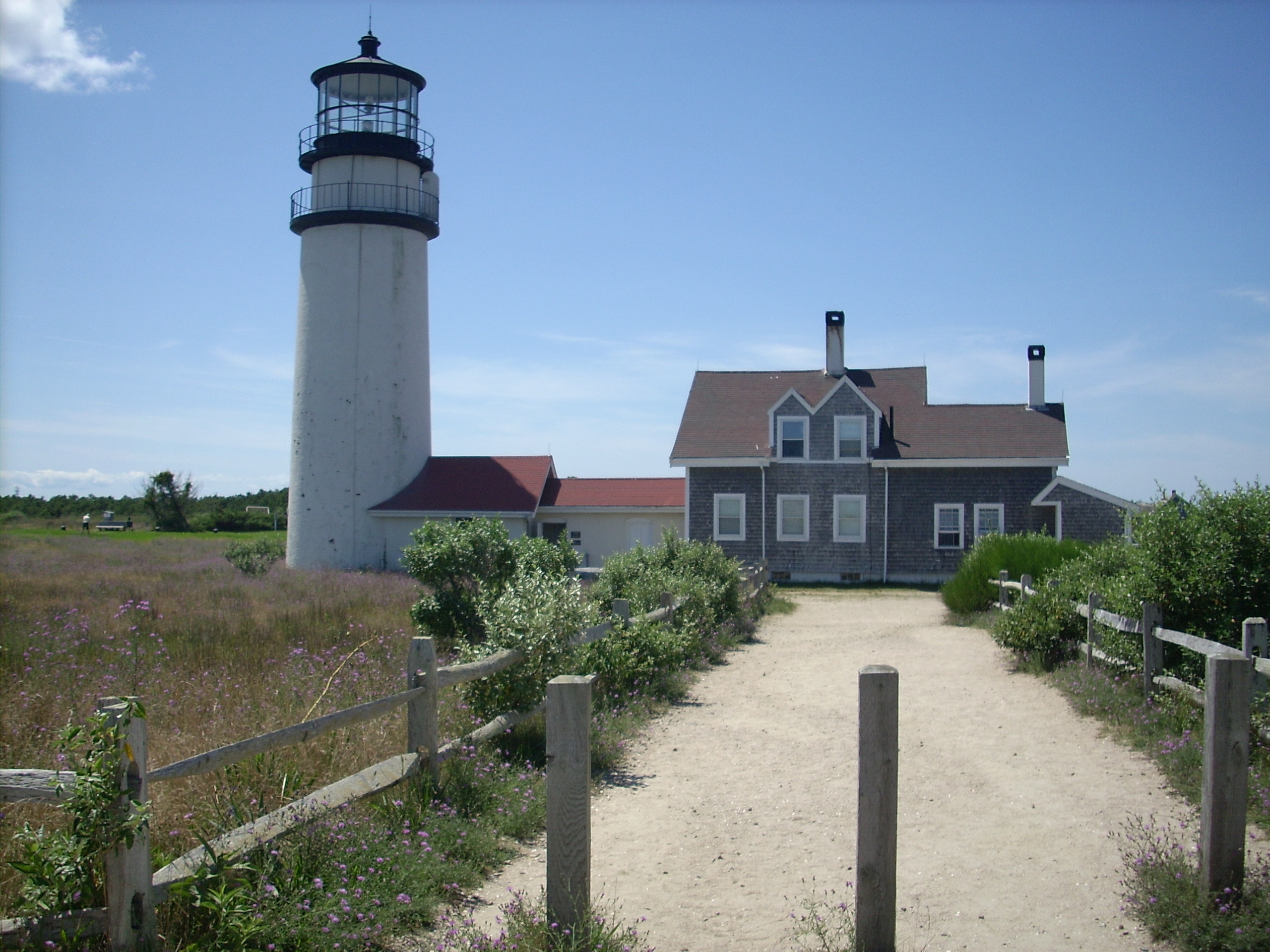 A lighthouse on Cape Cod National Seashore. Photo by Dan Perelman via Flickr.