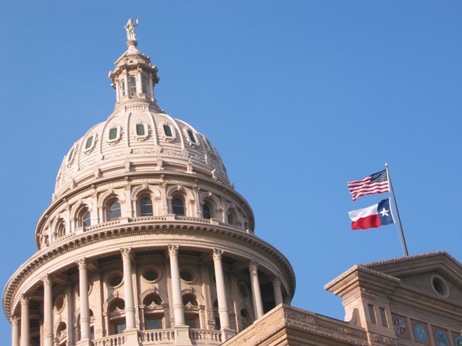 Texas State Capitol photo courtesy of Texas Legislature Online. 