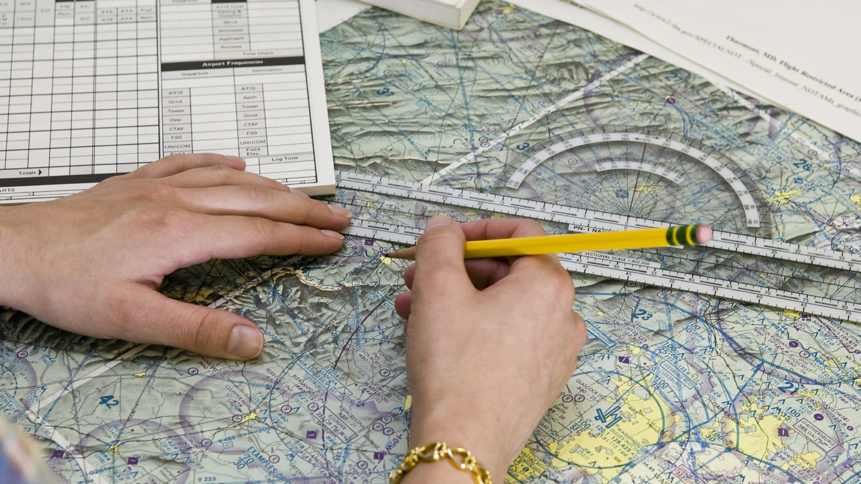 Pilots should refer to their flight planning research frequently to create a strong mental image of the flight before the day of departure. Photo by Mike Fizer.