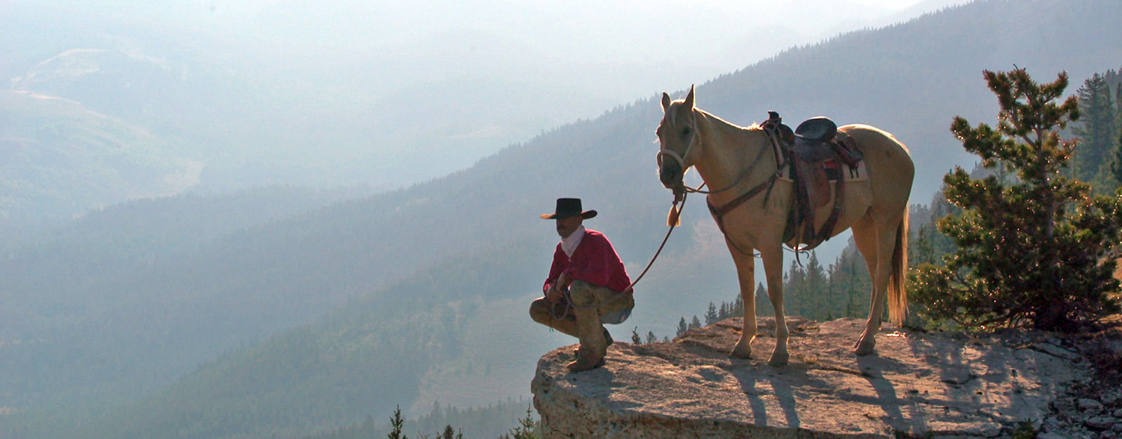 The Hideout specializes in good horsemanship and works with mustangs as well as gaited and quarter horses. Photo courtesy The Hideout.