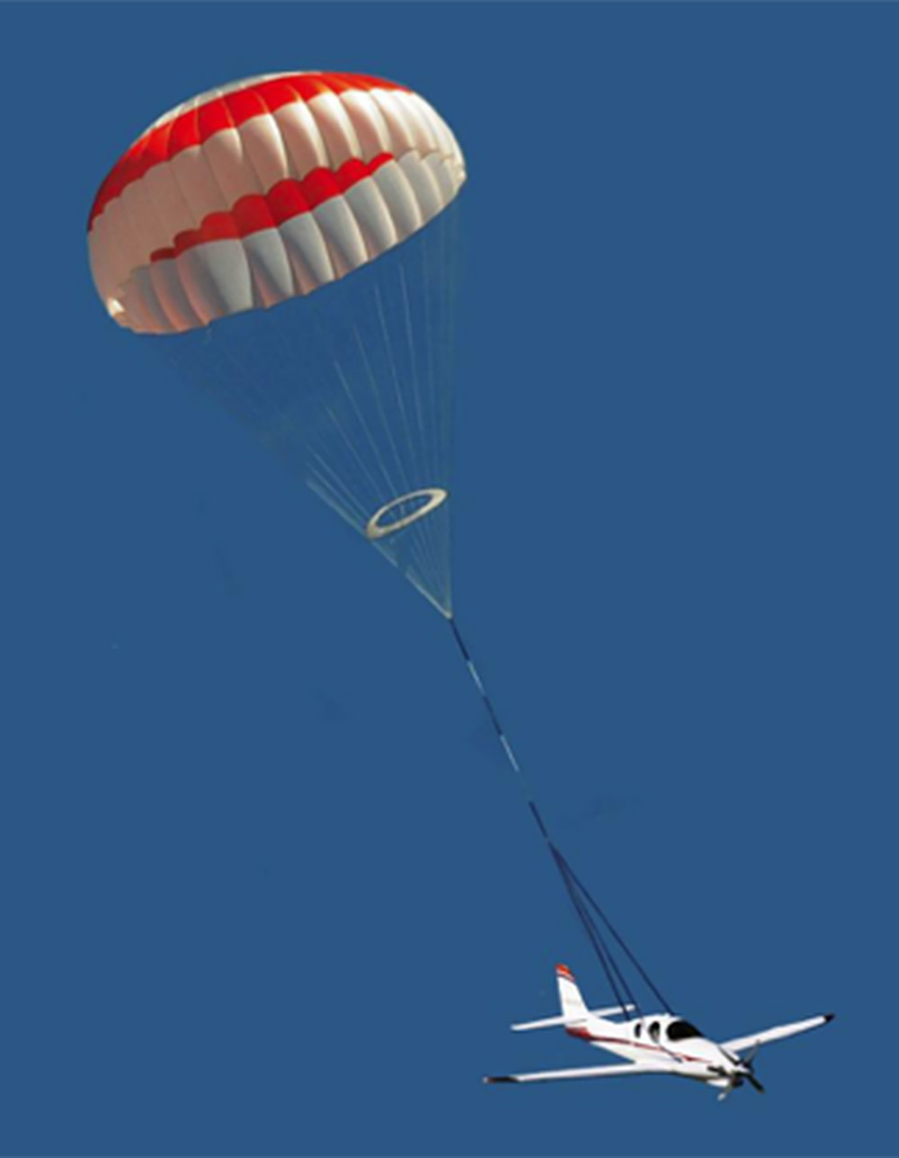 Lancair Mako aircraft will have a BRS Aerospace whole aircraft parachute option. Photo courtesy of BRS Aerospace.