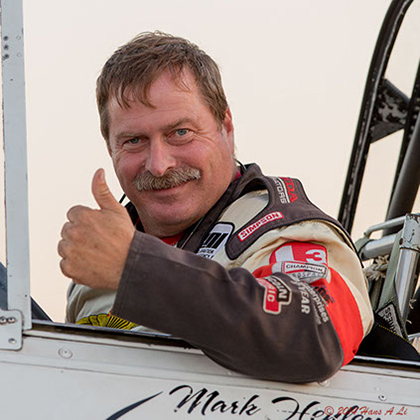 AeroShell Aerobatic Team member Mark Henley. Photo courtesy of AeroShell Aerobatic Team.