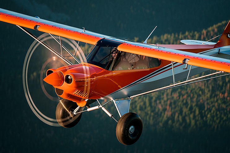 Light aircraft manufacturer CubCrafters introduced two new Carbon Cub versions. The EX-3 is an experimental amateur built aircraft and the FX-3 is the factory experimental builder assist model. Both aircraft will be equipped with a fuel-injected engine, a constant-speed propeller, and a 2,000 pound gross weight limit. Photo courtesy of CubCrafters.