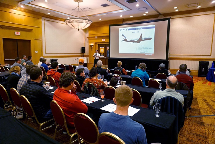 Free pilot forums that explain aviation career options are held monthly and hosted by by Future & Active Pilot Advisors. Photo courtesy of Future & Active Pilot Advisors.