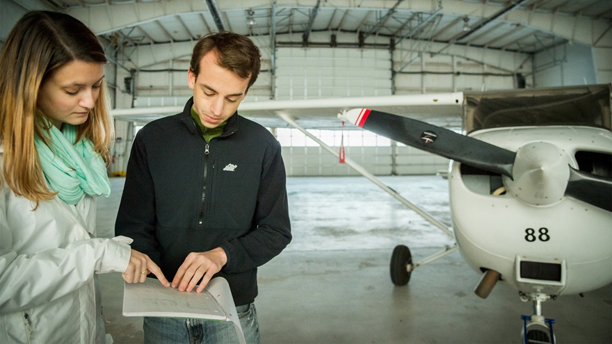 Southern New Hampshire University has a vision to make collegiate flight training more affordable in the context of a four-year degree program. Photo courtesy of Southern New Hampshire University. 
