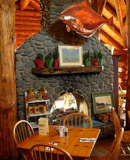 Enjoy a bowl of clam chowder or a plate of fish and chips at Morris’ Fireside Restaurant. Photo by George Vetter/Cannon-Beach.net.