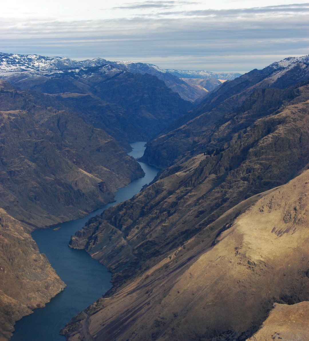 Several airstrips lie inside Hells Canyon, America’s deepest river gorge at 7,993 feet, when measured from the top of He Devil Peak to the water. Photo by Crista Worthy.