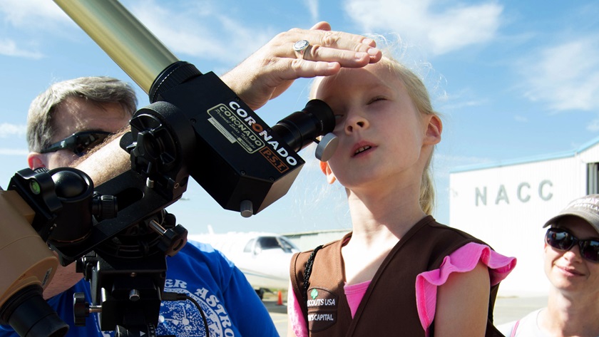 Women in Aviation International hosts an annual Girls in Aviation Day, but because of the coronavirus pandemic, it will be hosted virtually in 2020. Photo courtesy of Amanda Leiphart.