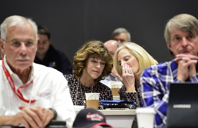 Members of the Air Care Alliance attend Air Care 2018, a general aviation emergency and disaster preparedness summit at the AOPA You Can Fly campus in Frederick, Maryland, April 20, 2018. Photo by David Tulis.