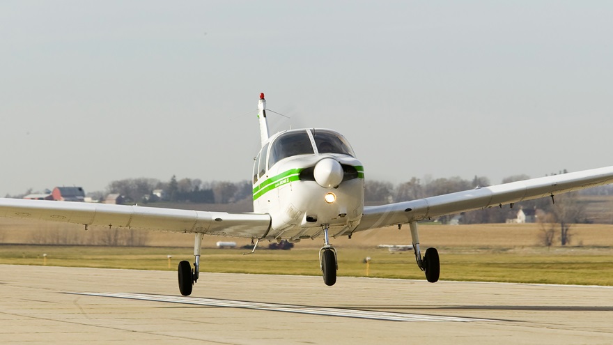 Pilots must overcome the tendency to let their guard down once the wheels touch the ground. Photo by Mike Fizer.