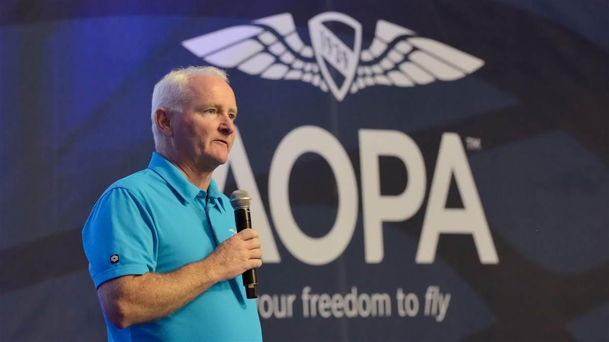 AOPA President and CEO Mark Baker. Photo by Mike Collins.