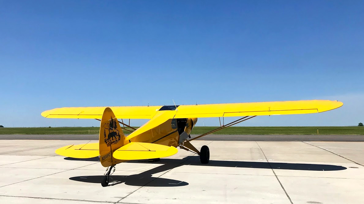 Super Cub flies across the country