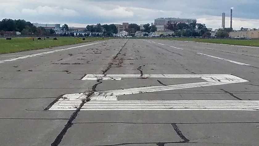 Supporters of the Linden Airport lament the facility is a shadow of its former self. Photo courtesy of Tom Madden.