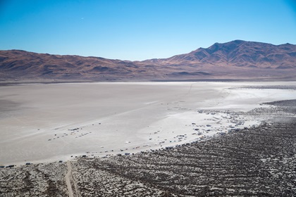 The High Sierra Fly-In to Dead Cow Lakebed hosts pilots for a weekend of fun and STOL Drag Racing. Photo by Mike Fizer.                                                                                     