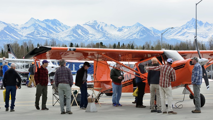 The Chugach Mountains fill the horizon to Anchorage’s east. The mountains are some of the most popular because they are on the road system. Photo by Mike Fizer.