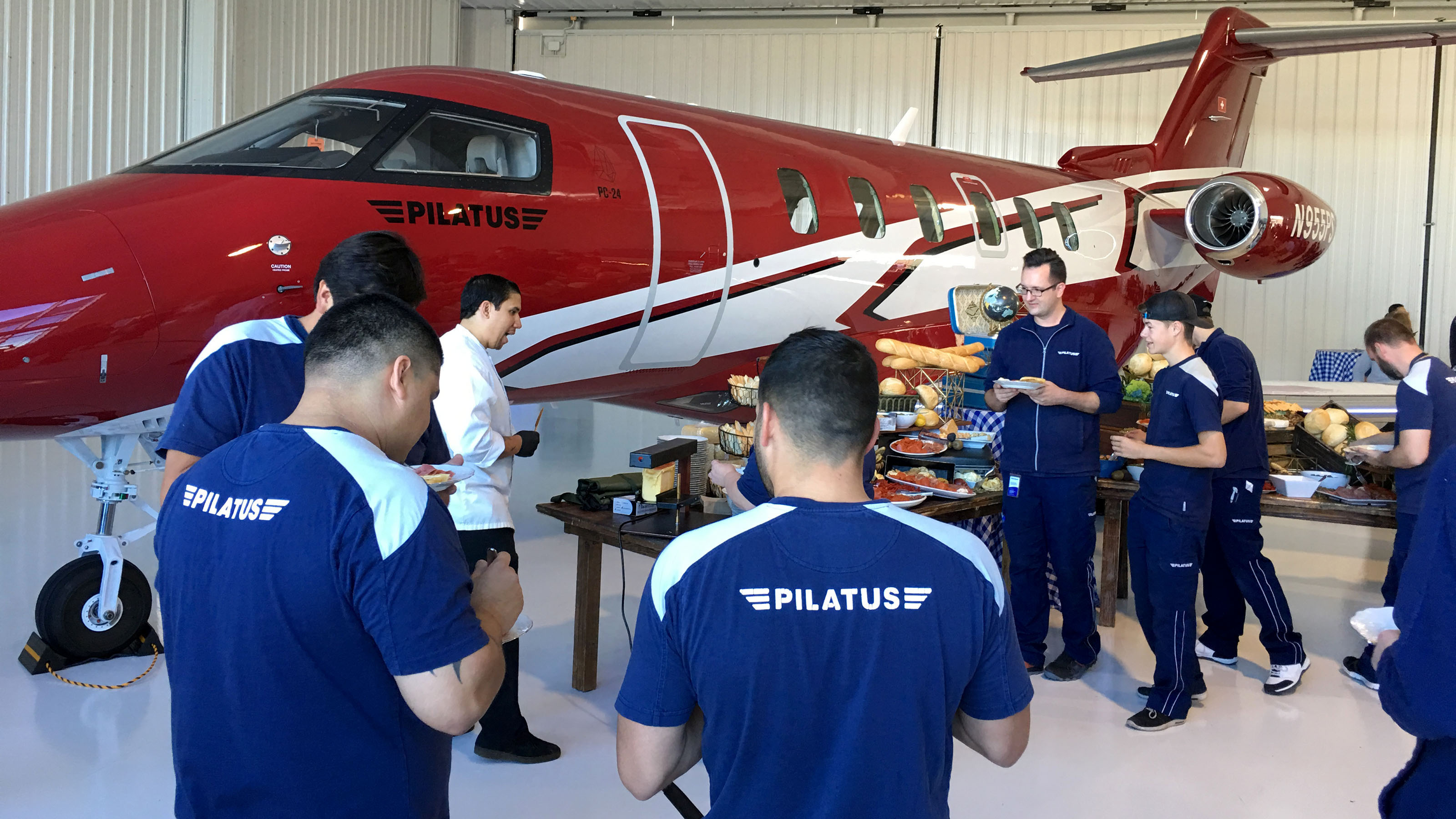 New Pilatus completion center