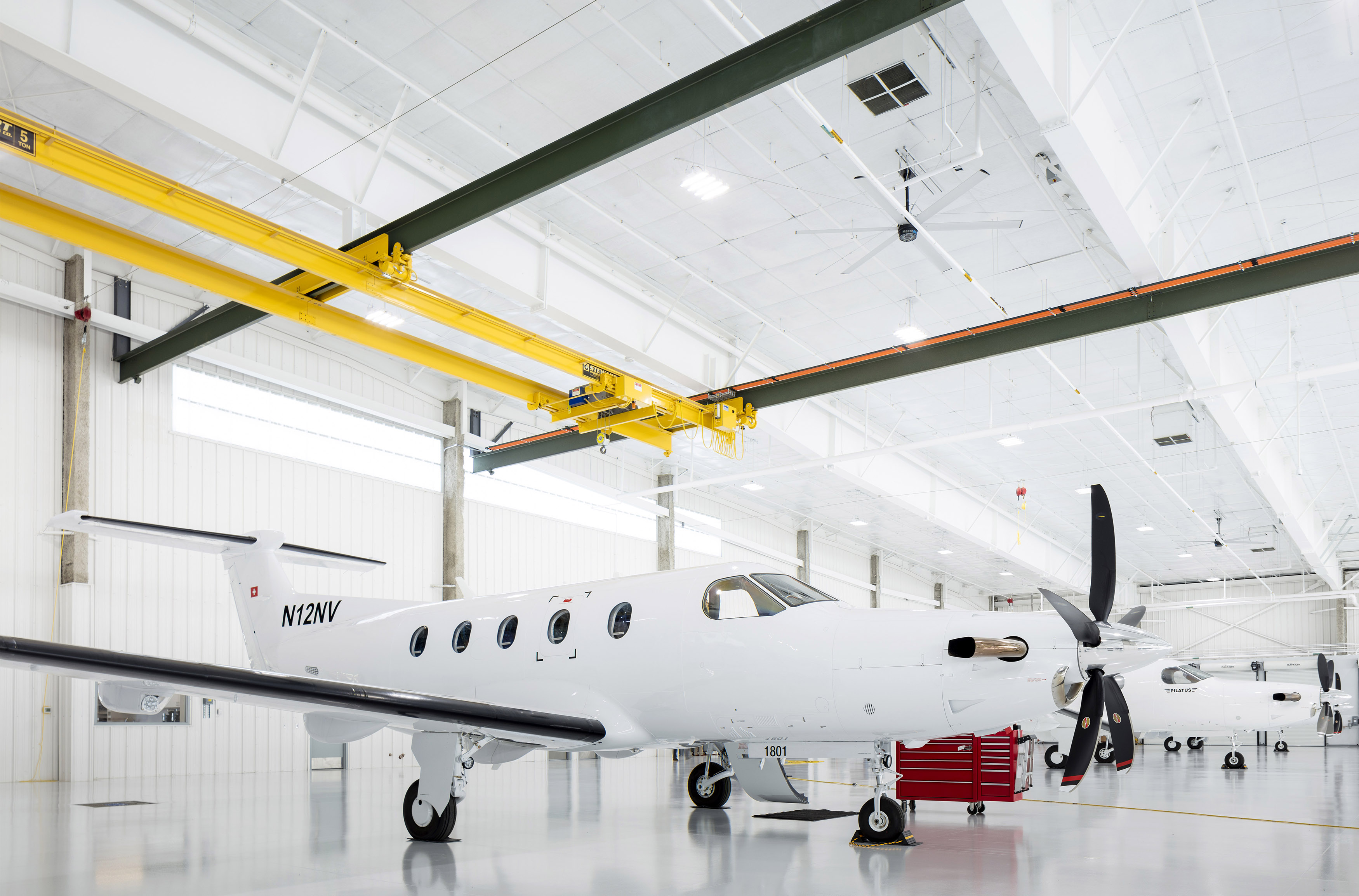 New Pilatus completion center