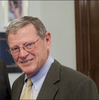 Sen. Jim Inhofe (R-Okla.). Photo by Chris Rose.