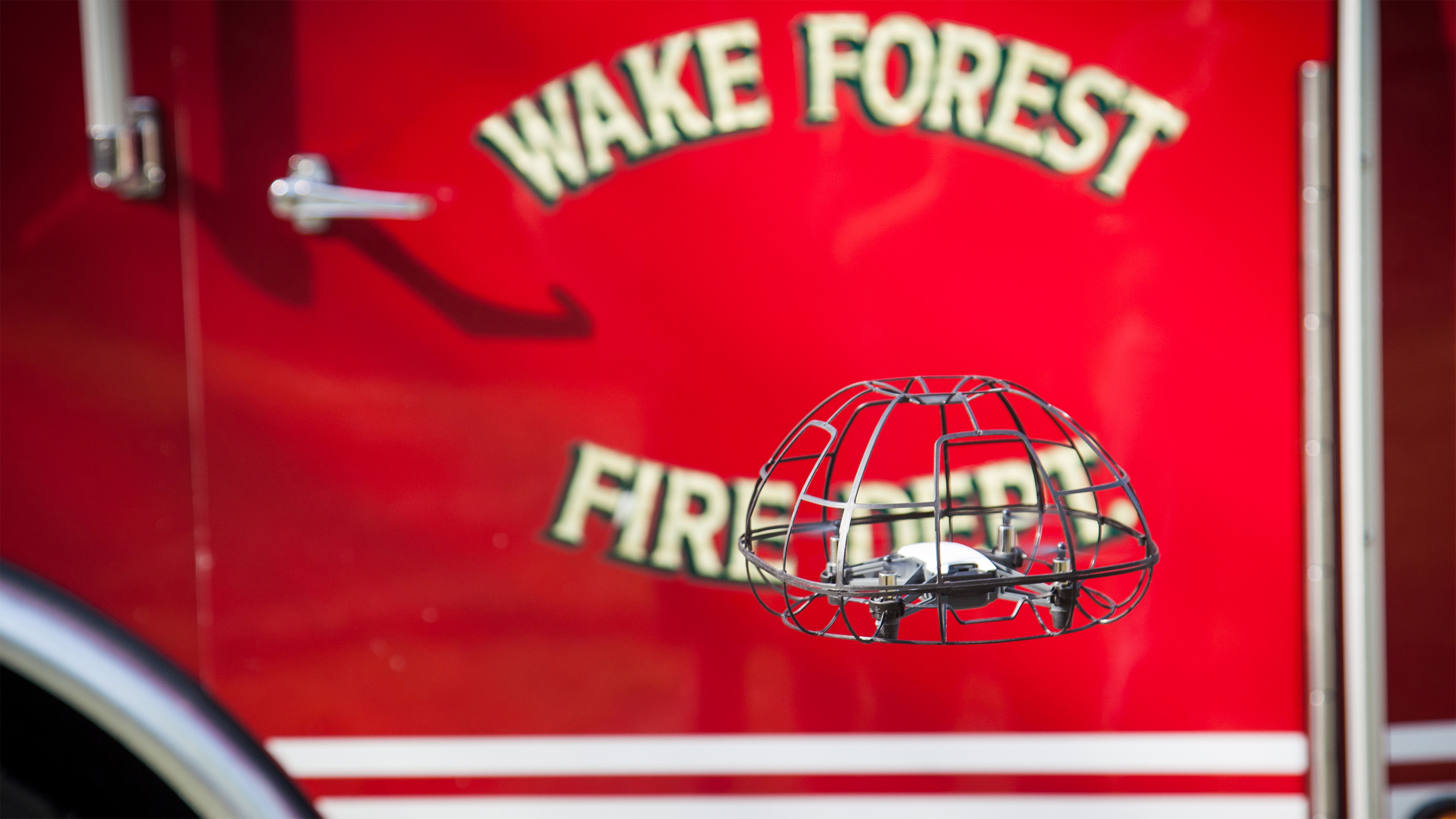 The Tello quadcopter developed by Ryze Tech in collaboration with DJI proved a capable tool for public safety professionals. Photo by Steve Rhode. 