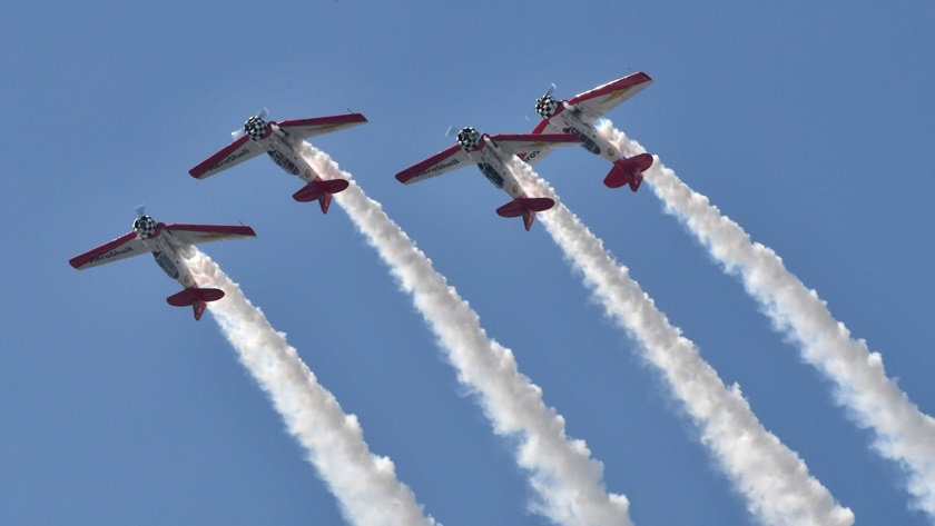 Sun 'n Fun will host a Holiday Flying Festival and Car Show on December 4 and 5. Photo by Mike Collins.
