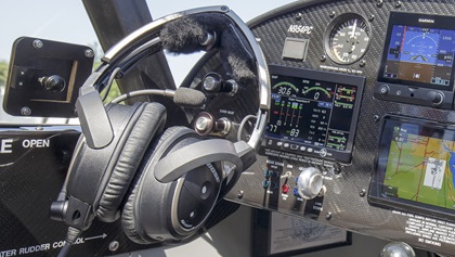Whoever wins the AOPA Sweepstakes Super Cub will also get two Bose A20 Aviation headsets. Photo by Mike Fizer.