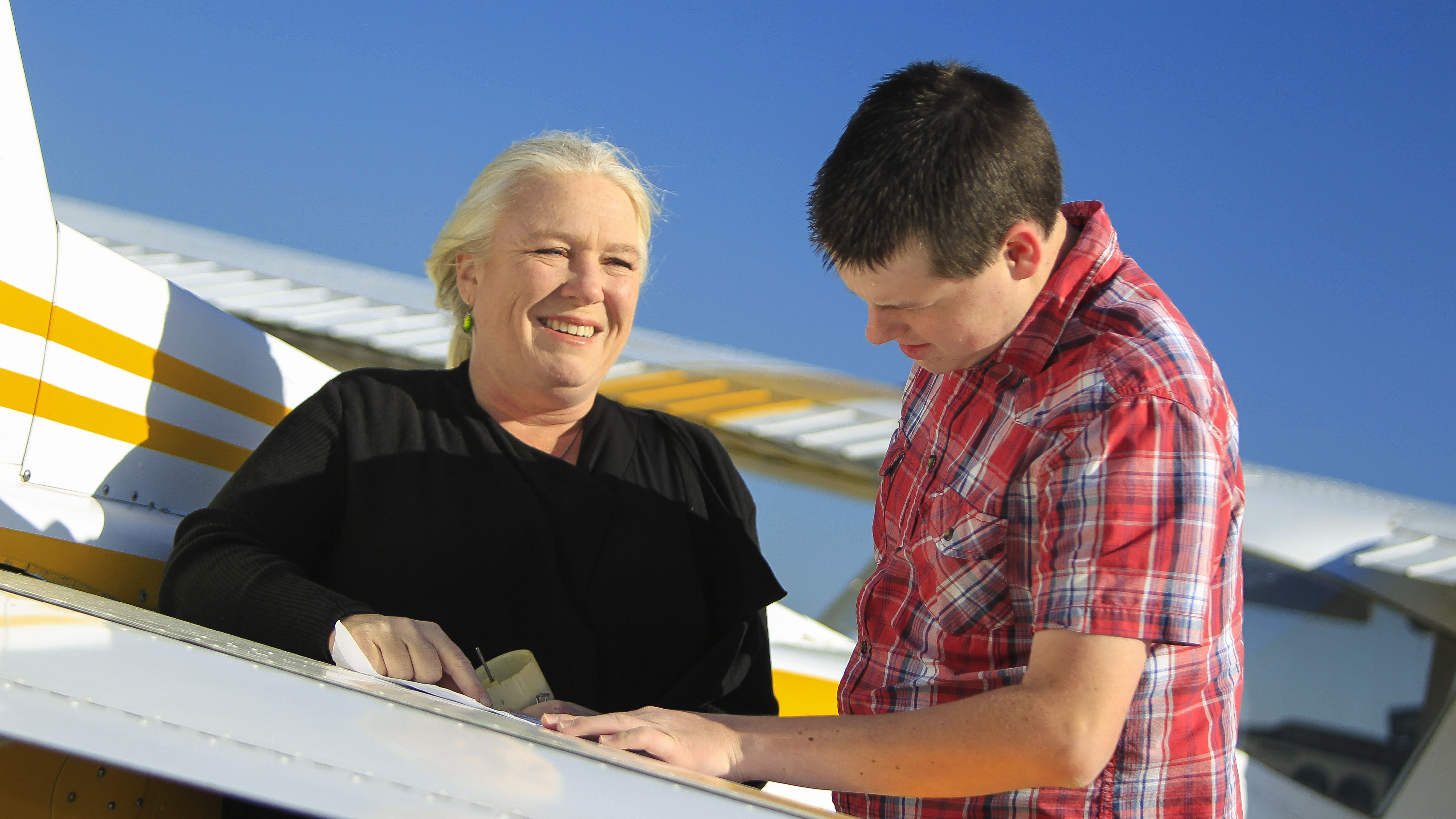 Finding the right flight school and instructor is important. If you want to find a great place to train, check out the schools and instructors that AOPA has honored. Brenda Tibbs (pictured here) is owner of Bravo Flight Training in Frederick, Maryland, and was honored as the 2016 Best Flight Instructor in AOPA's Flight Training Excellence Awards. Photo by Chris Rose.