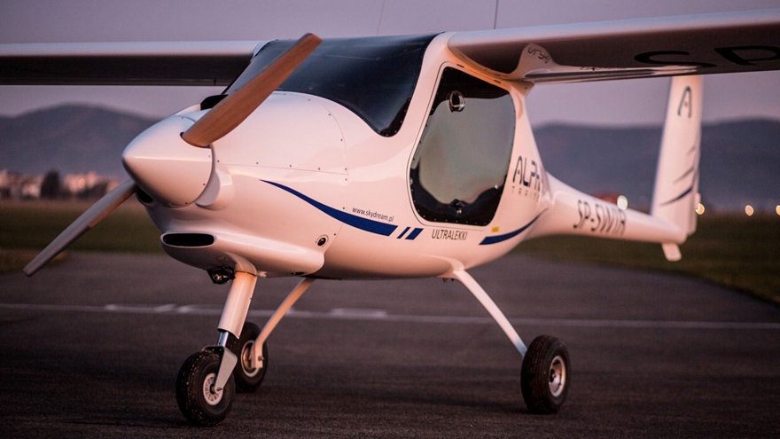 The Pipistrel Alpha Trainer has been selected for use in the Aviation-Character-Education program to train future U.S. Air Force pilots. Photo courtesy of Pipistrel.