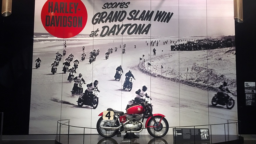 The Harley-Davidson Museum showcases the manufacturer’s long history of ingenuity. Photo by MeLinda Schnyder.