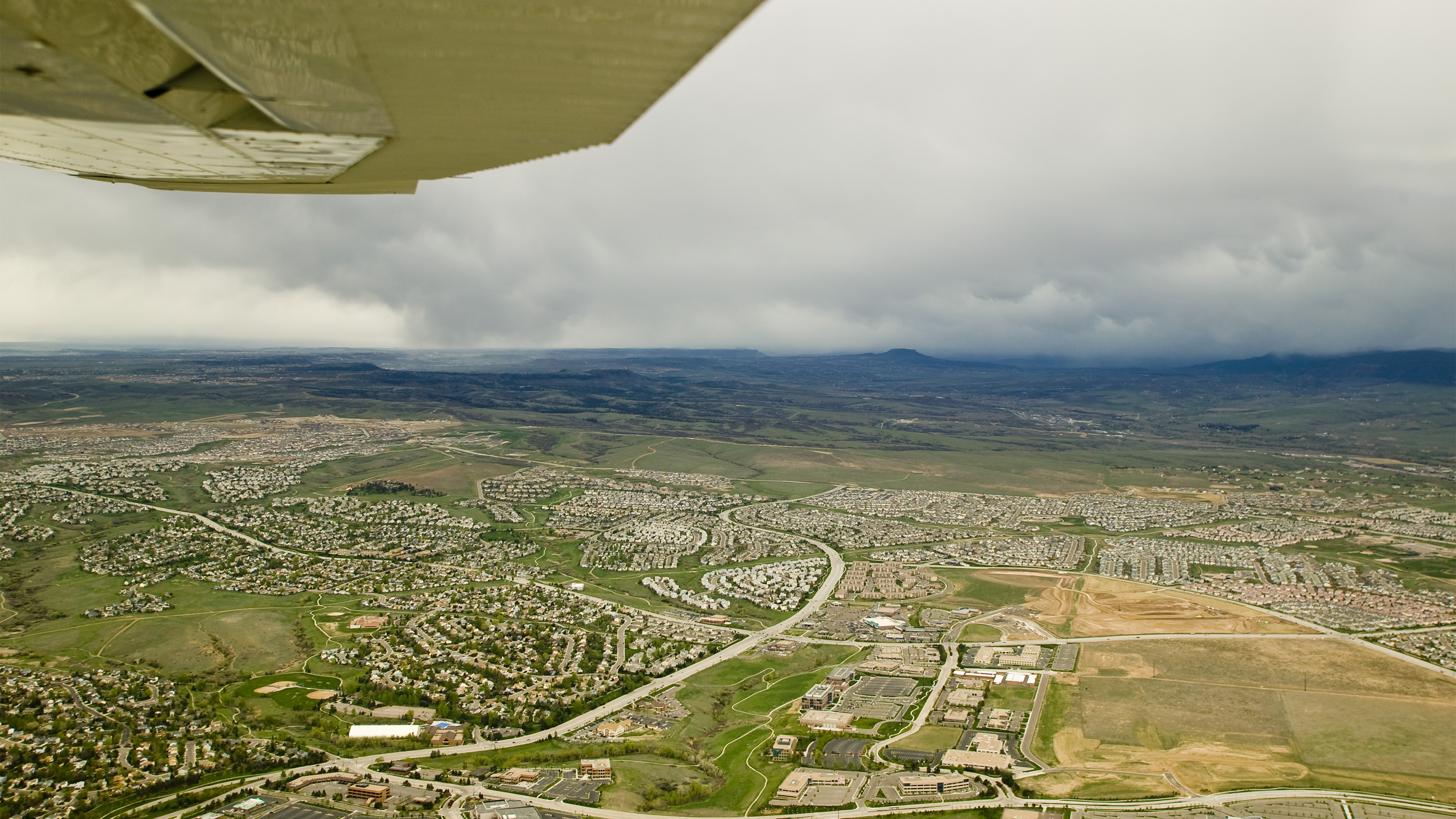 Even storms in the distance can pose safety concerns. Photo by Mike Fizer.