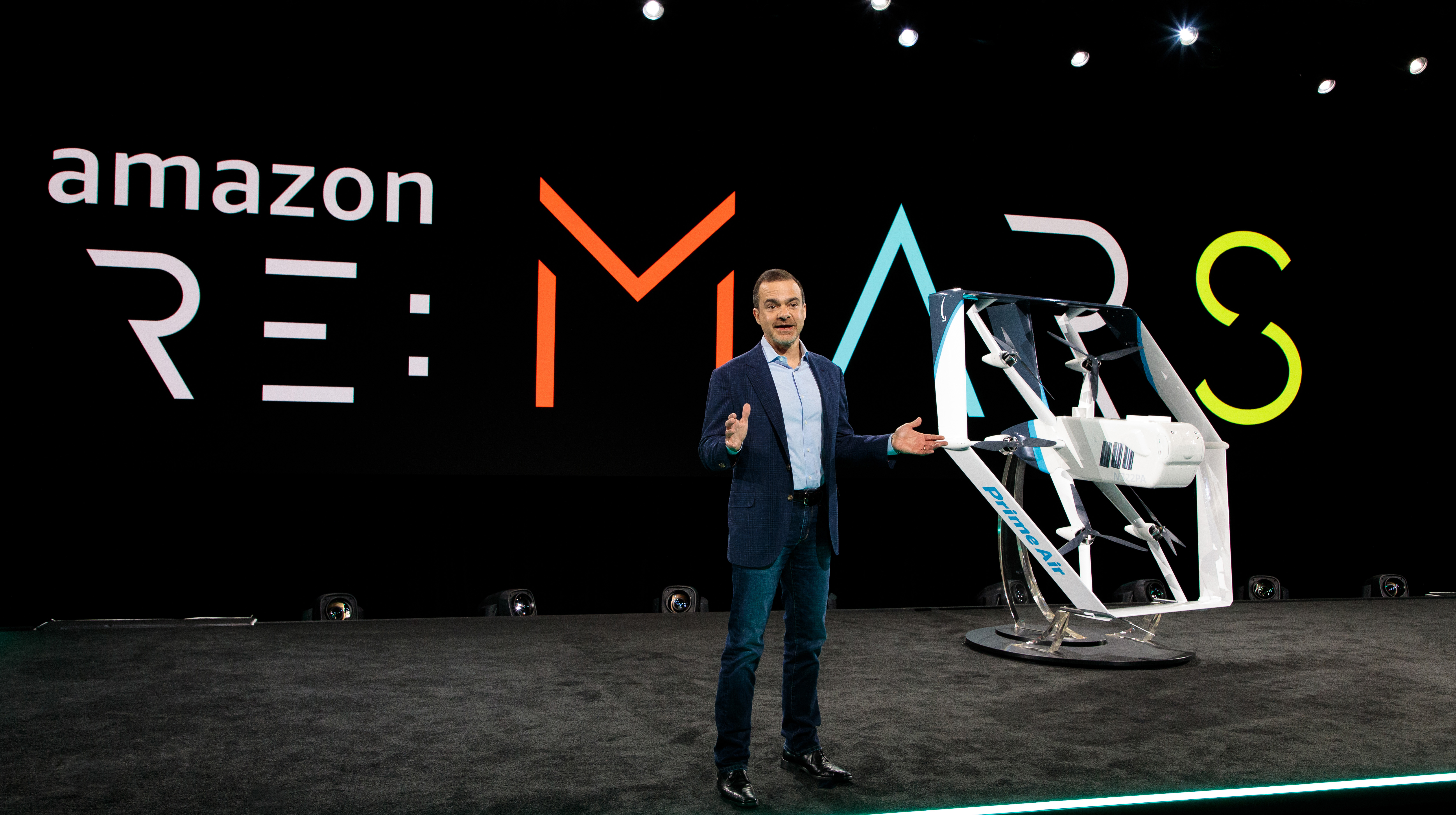 Amazon unveils flying delivery robot AOPA