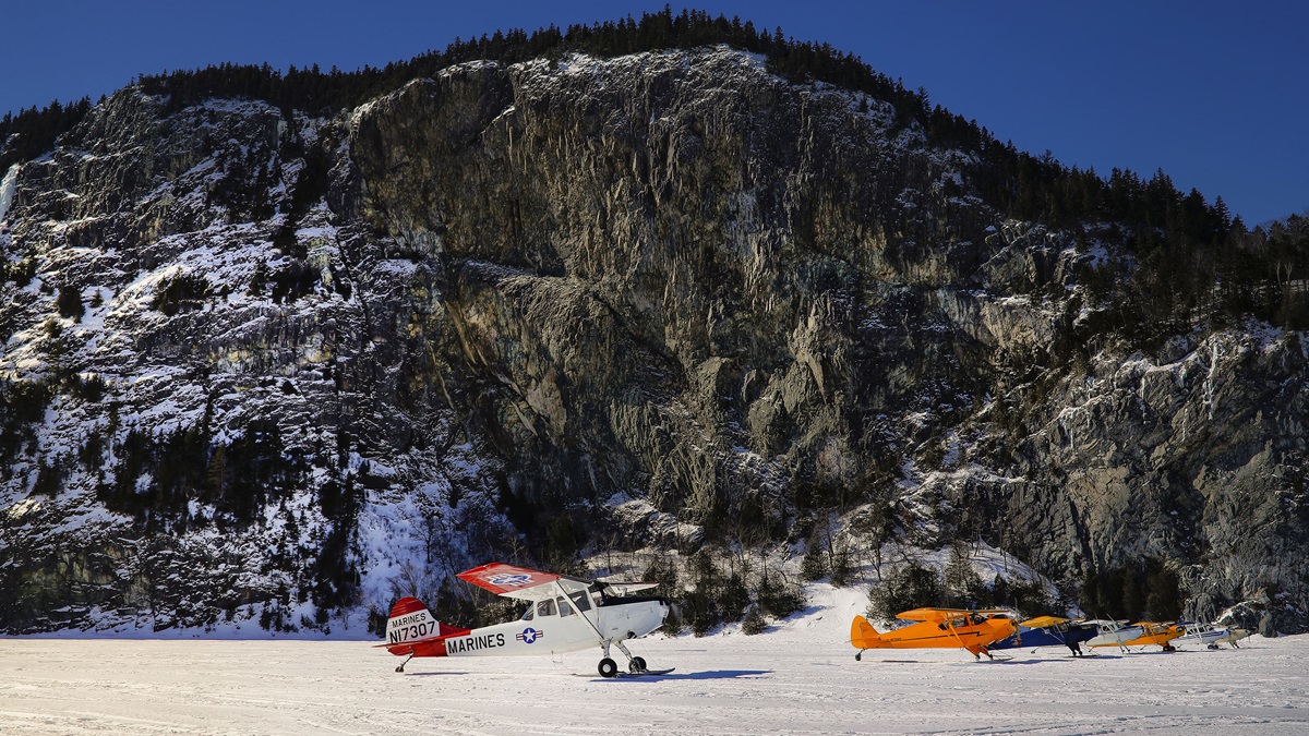 Maine Skiplane Flying