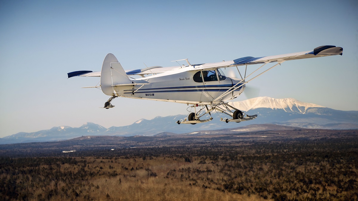 Maine Skiplane Flying