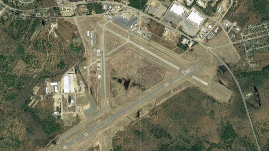 While taxiing to the runway, keep the journey in mind over the destination. Image courtesy of Google Earth.