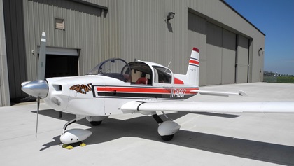 The unassuming Grumman Tiger.  Photo by Tom Haines.