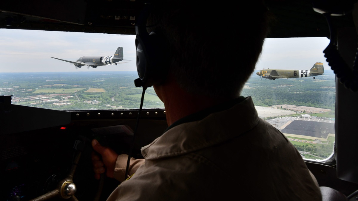 World War II aircraft at AOPA Fly-In