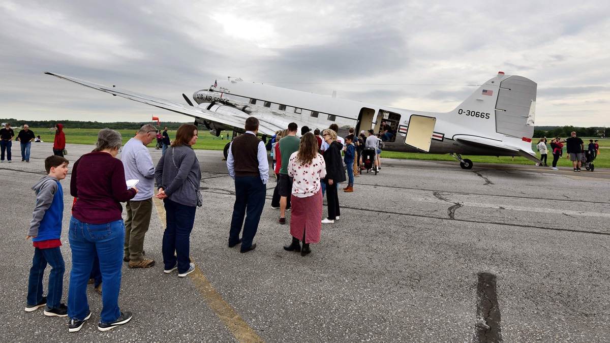 World War II aircraft at AOPA Fly-In