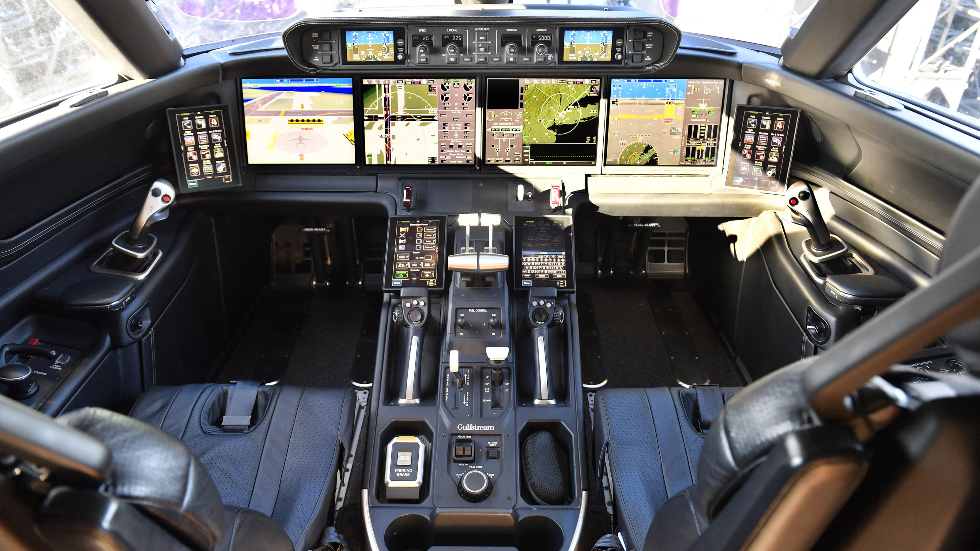 At speeds of Mach 0.90 the Gulfstream G700 has a range of 6,400 nautical miles, but for more leisurely jaunts at Mach 0.85 the range increases to 7,500 nautical miles. Photo by Mark Wagner.